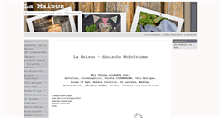 Desktop Screenshot of la-maison-shop.de